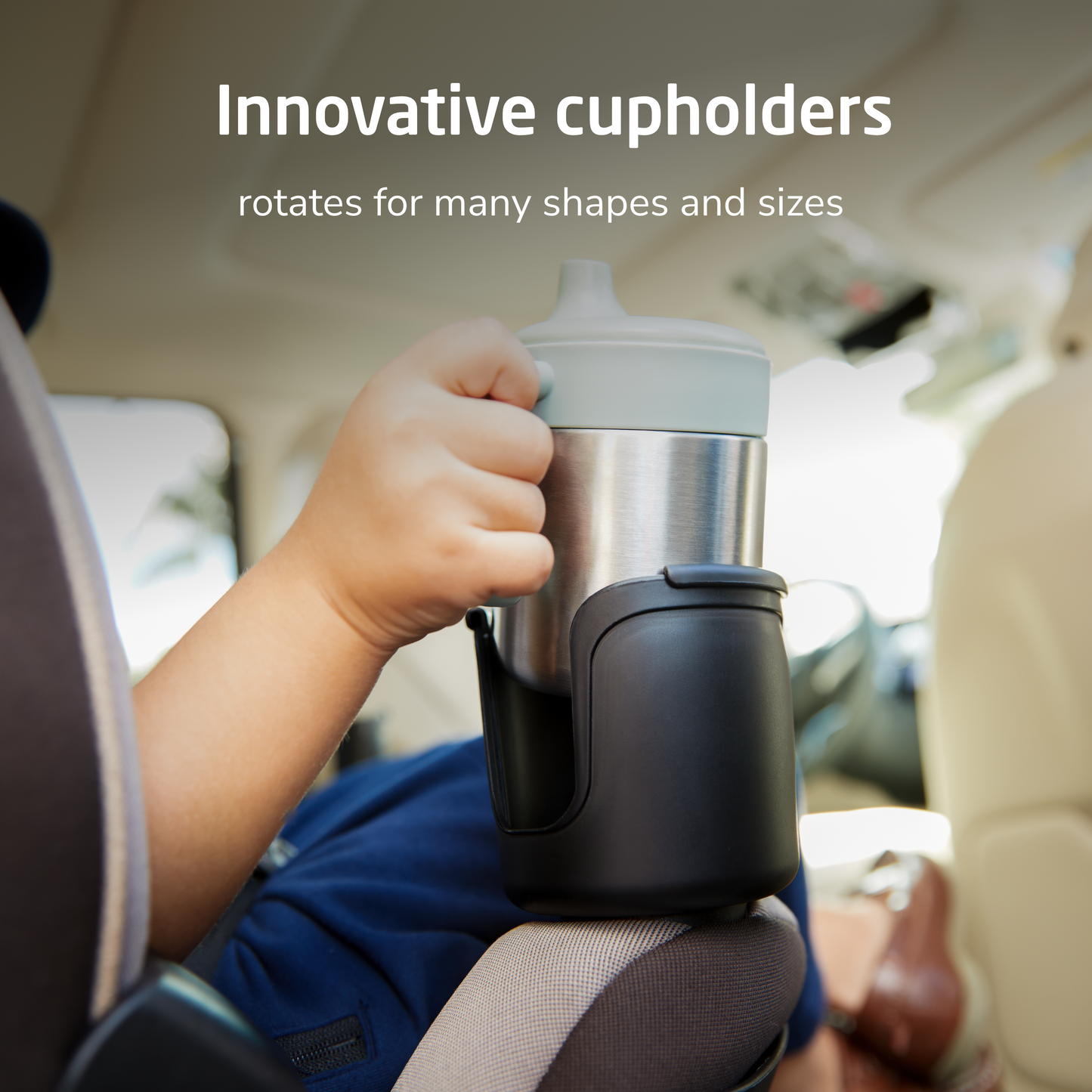 Andi 360° Rotating All-in-One Convertible Car Seat