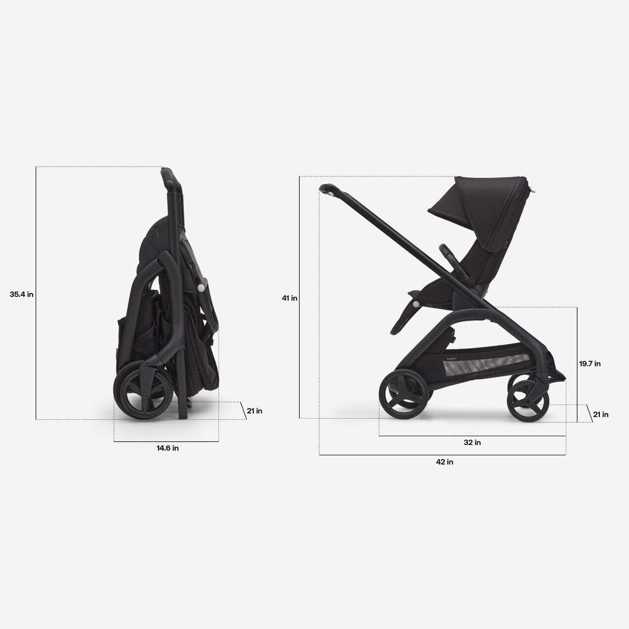 Bugaboo Dragonfly Seat Only Stroller