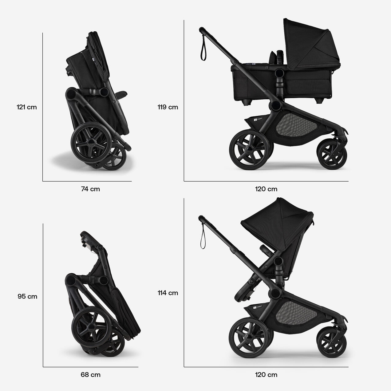 Bugaboo Kangaroo Bassinet and Seat Stroller