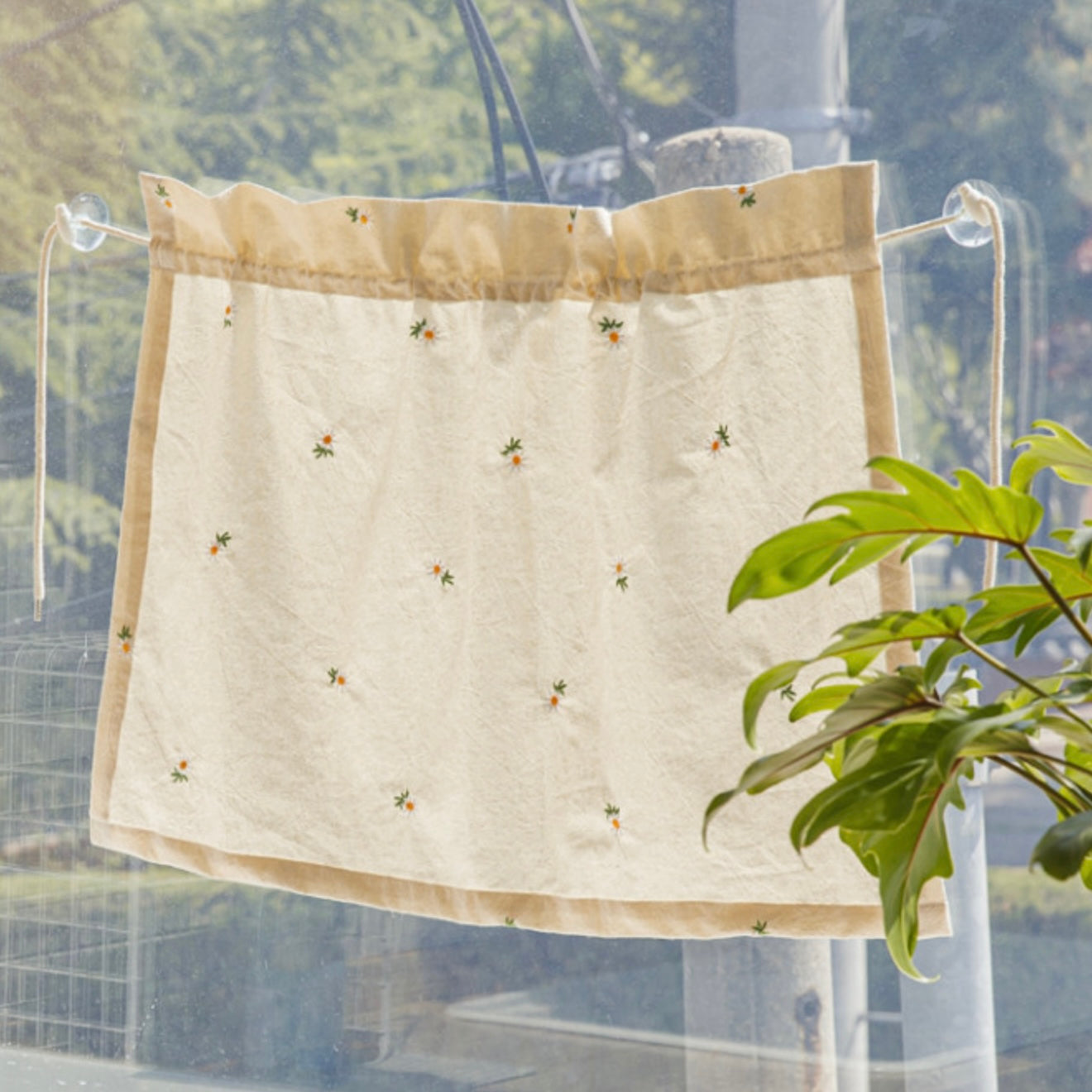 Embroidered Car Window Cover