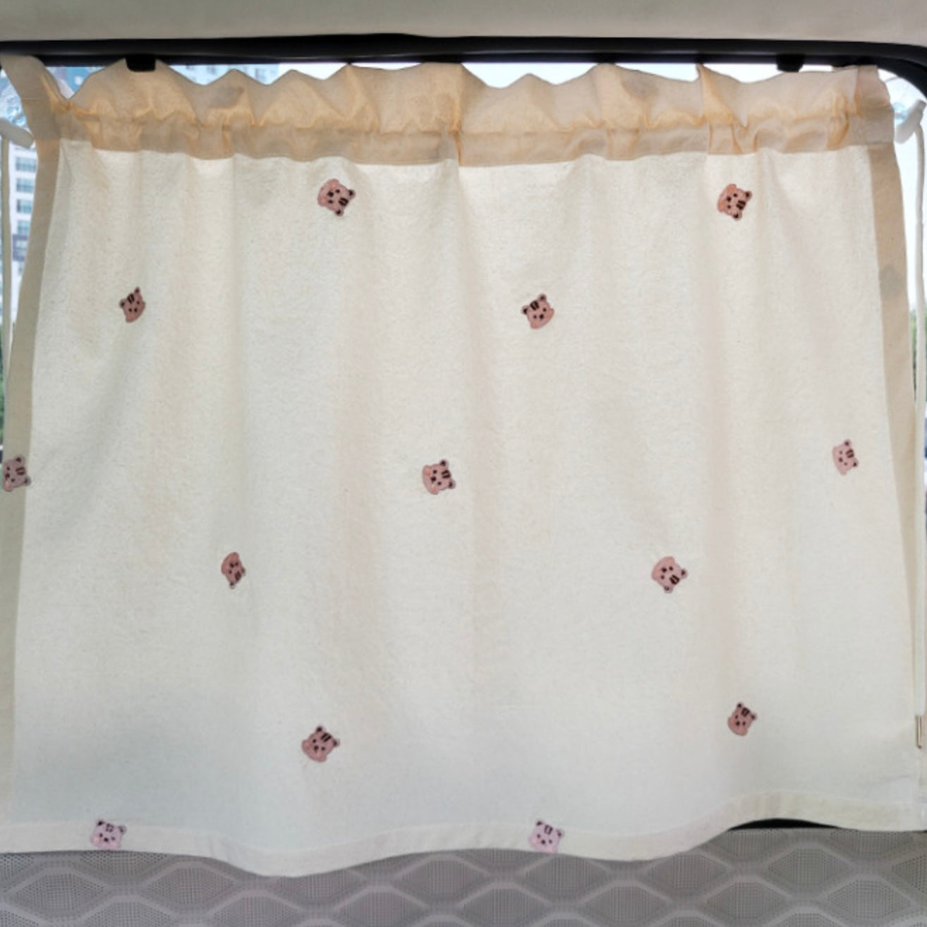 Embroidered Car Window Cover