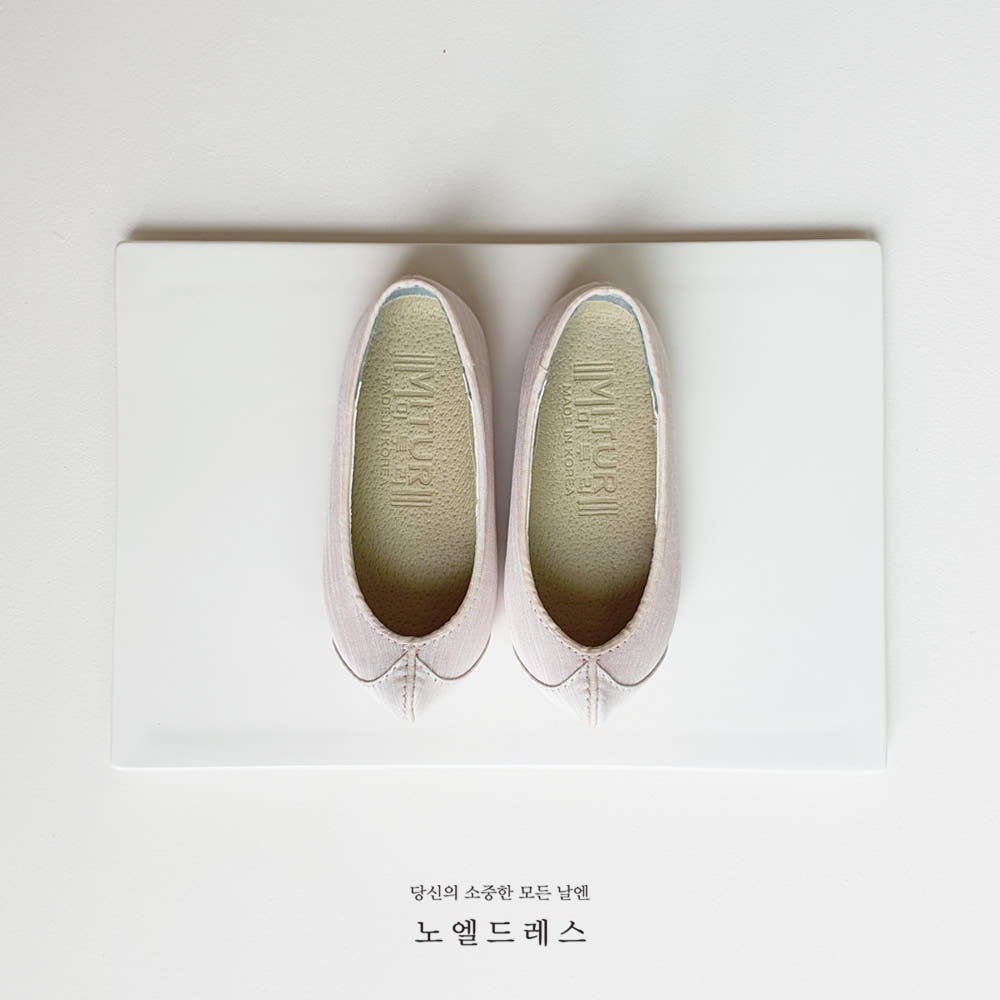 Ivory Hanbok Shoes