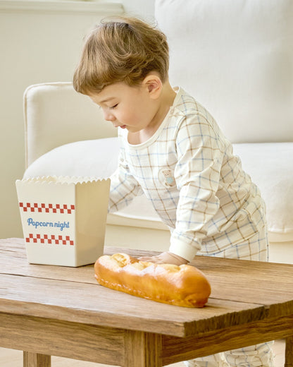 100% Cotton Pajama Set - Plaid