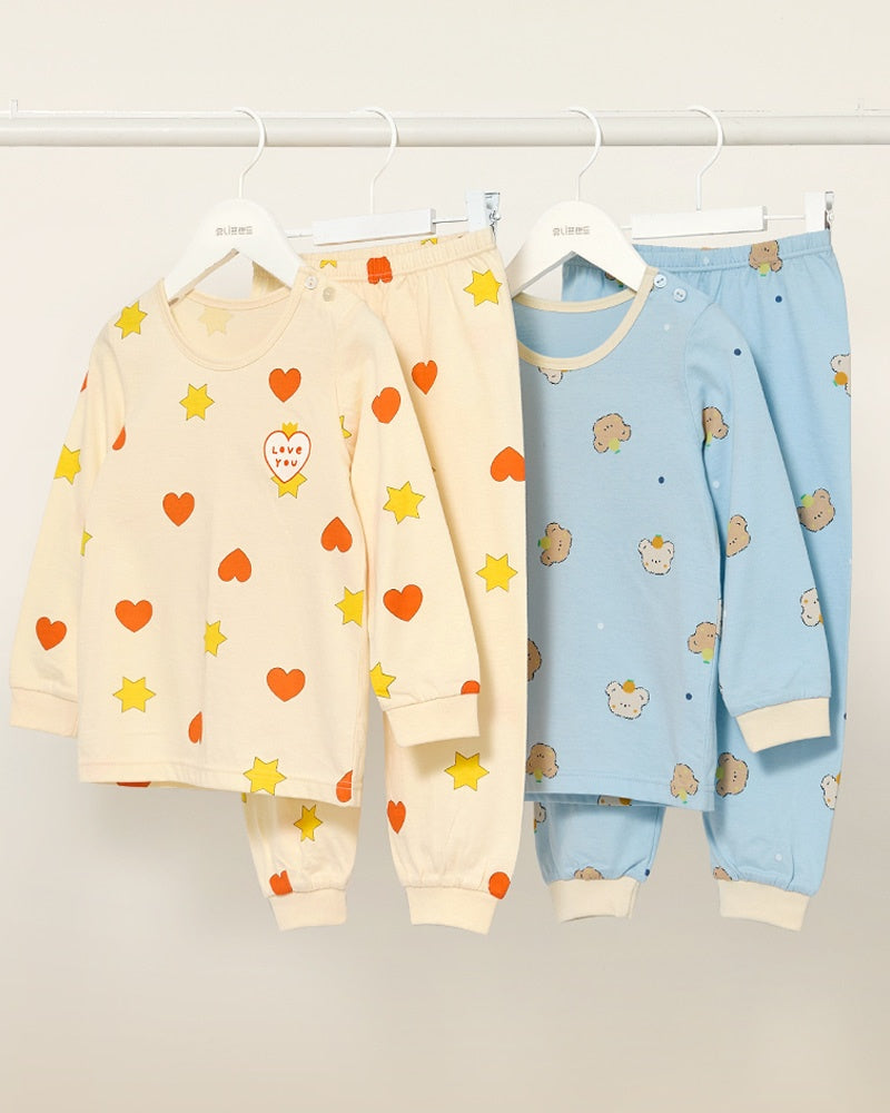 100% Cotton Pajama Set - Sweet Bear