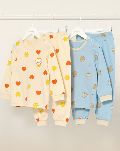 100% Cotton Pajama Set - Sweet Bear