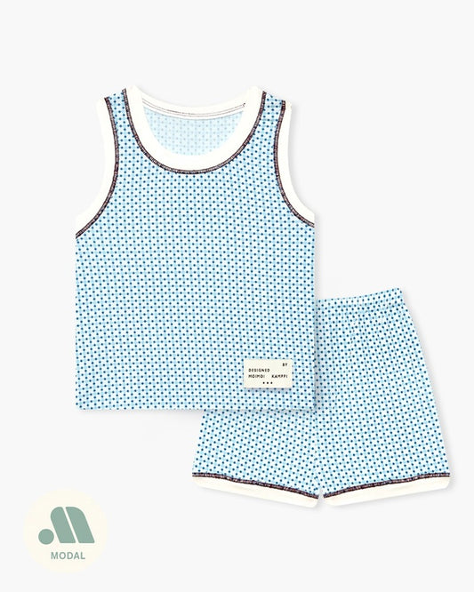 UniFriend Tencel Modal Spandex Sleeveless Loungewear Set
