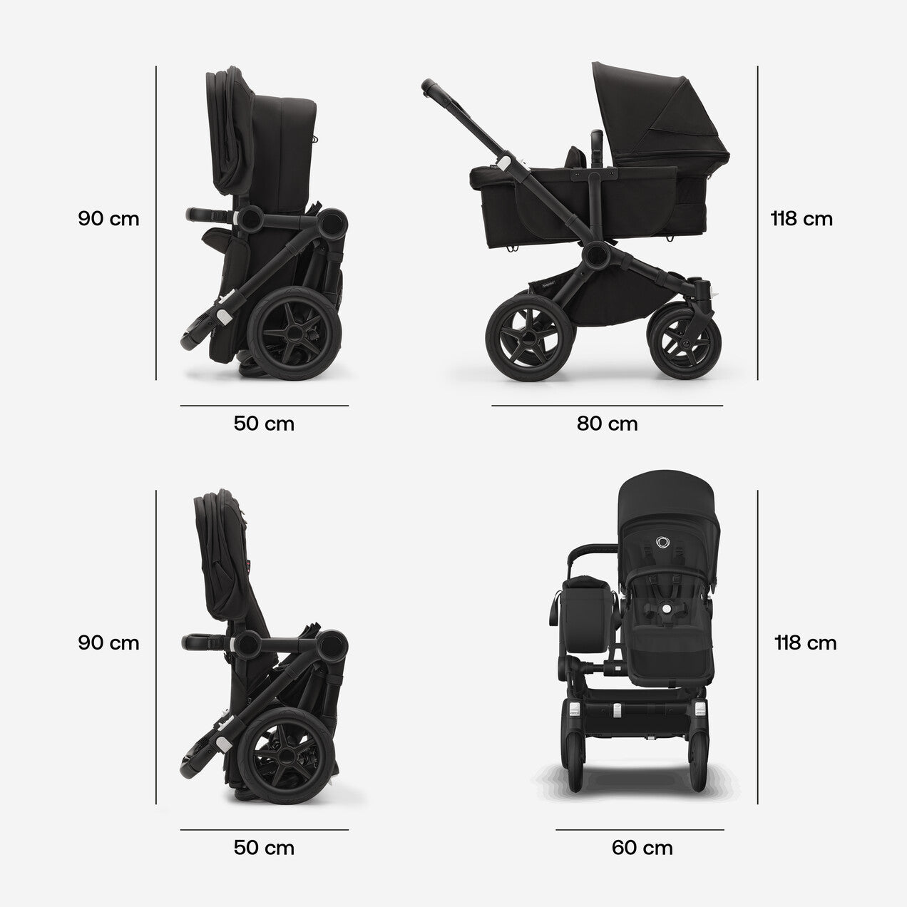 Bugaboo Donkey 5 Mono Bassinet and Seat Stroller