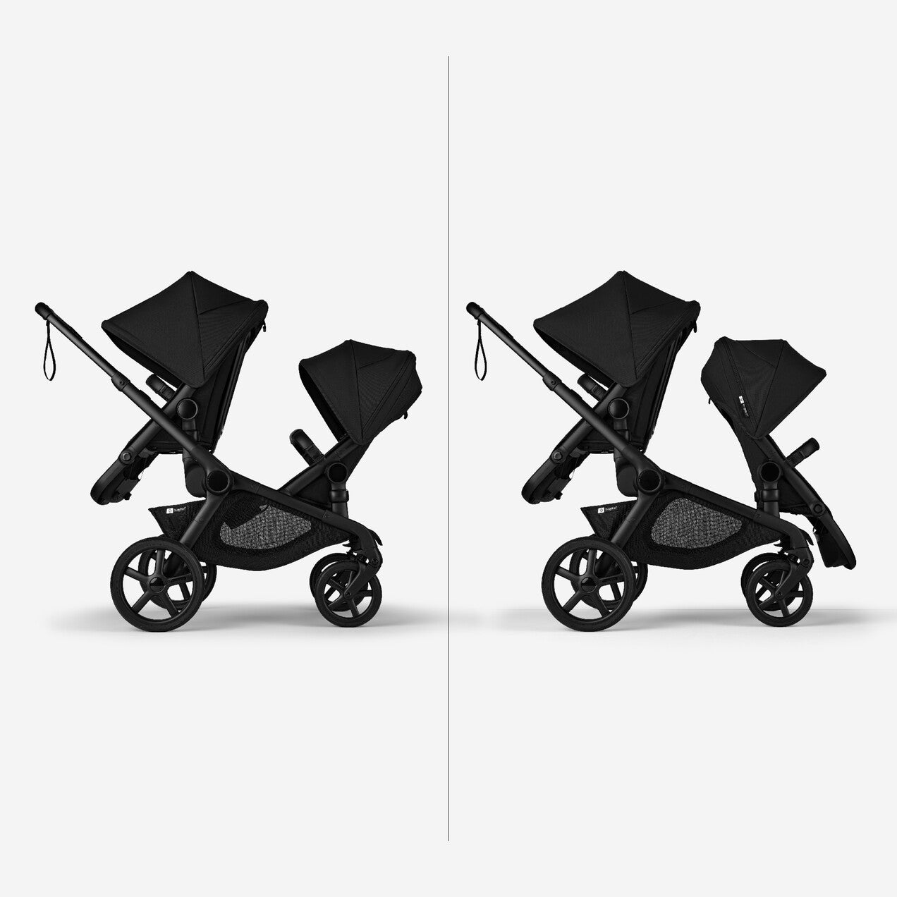 Bugaboo Kangaroo Bassinet and Seat Tandem Stroller