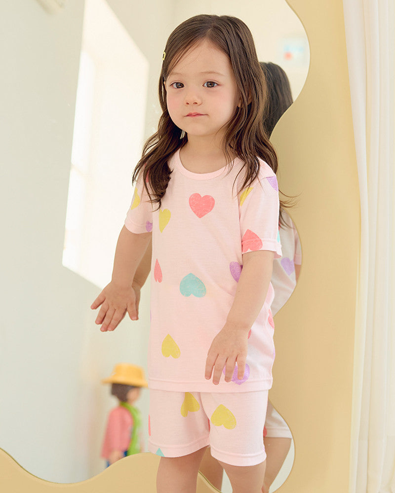 UniFriend Cool Rayon Knee-Length Pajama Set