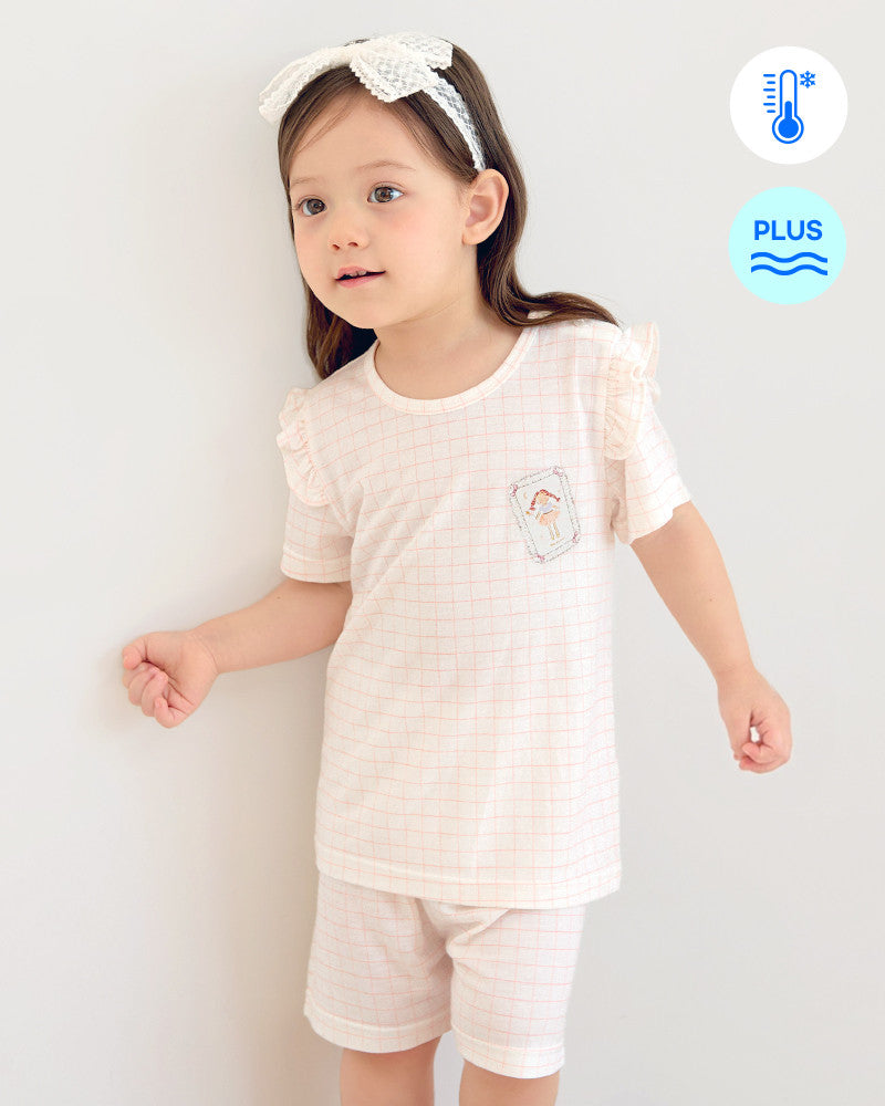 UniFriend Cool Rayon Knee-Length Pajama Set