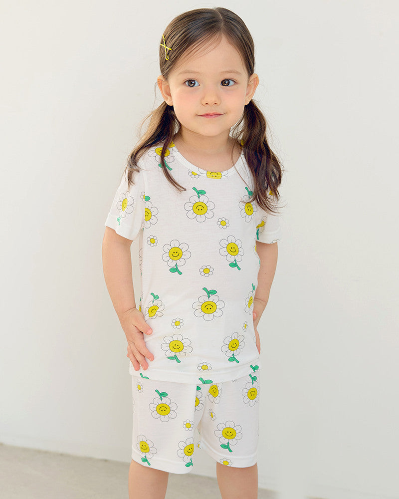 UniFriend Cool Rayon Knee-Length Pajama Set