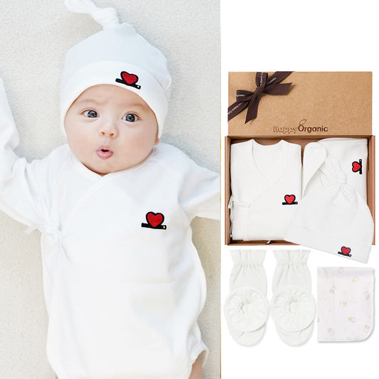 HappyOrganic Newborn Baby Gift Set