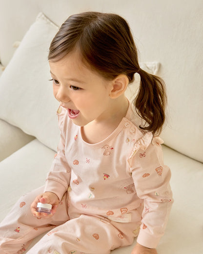 Organic Cotton Pajama Set - Bunnies