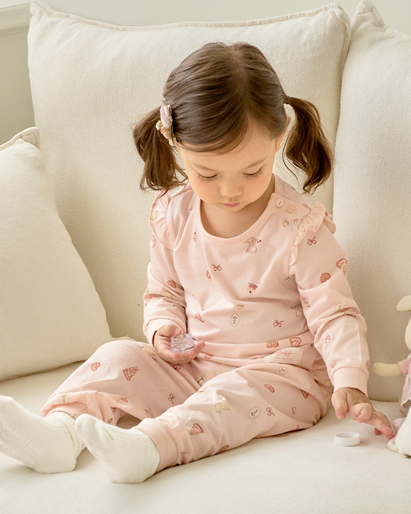 Organic Cotton Pajama Set - Bunnies