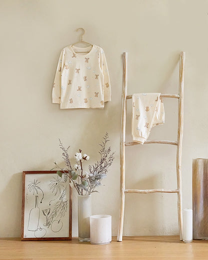 Organic Cotton Pajama Set - Teddy Bears