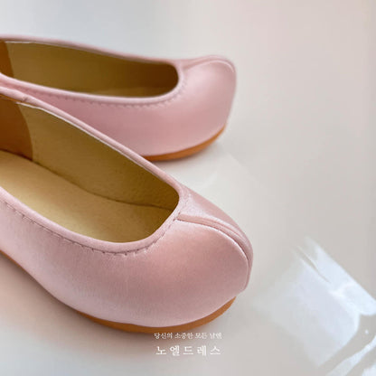Pink Silk Hanbok Shoes