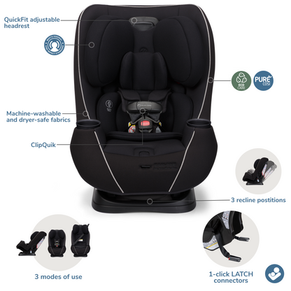 Pria Max All-In-One Convertible Car Seat