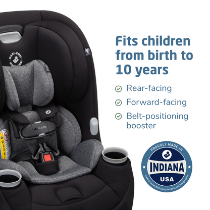 Pria Max All-In-One Convertible Car Seat