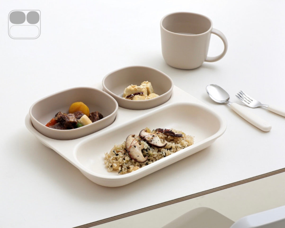 Tackaon Kids 3 Section Dish