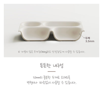 Tackaon Kids 4 Section Dish