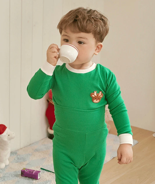 UniFriend 40s All Span Rudolph Pajamas