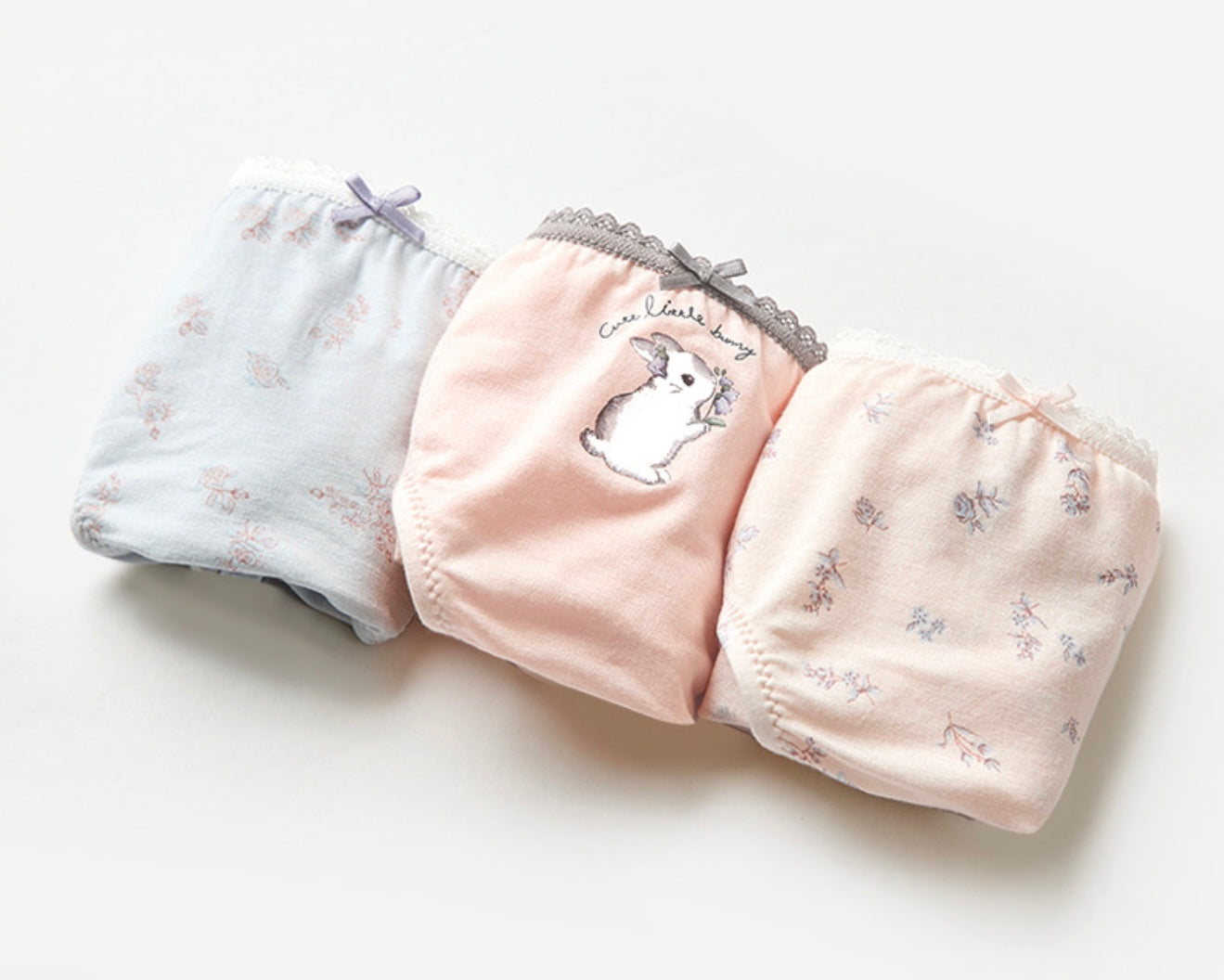 UniFriend Girls' Modal Underpants - Bunnies