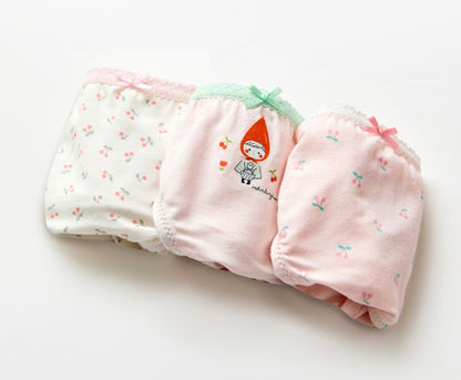 UniFriend Girls' Modal Underpants - Cherries