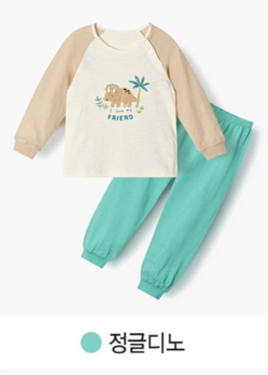 UniFriend Loose Fit Cotton Pajamas