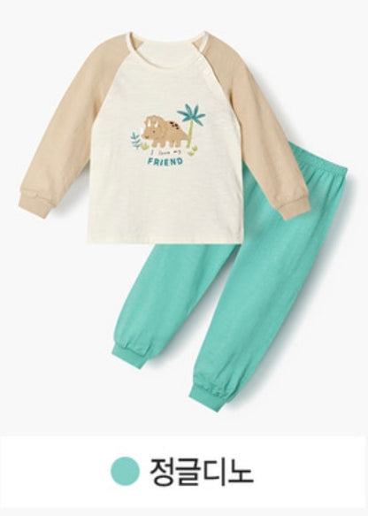 UniFriend Loose Fit Cotton Pajamas