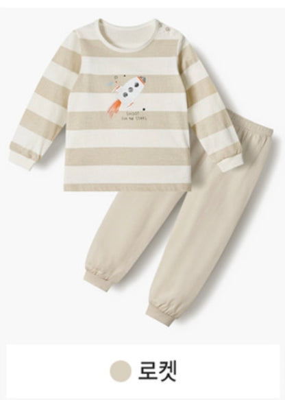 UniFriend Loose Fit Organic Cotton Pajamas