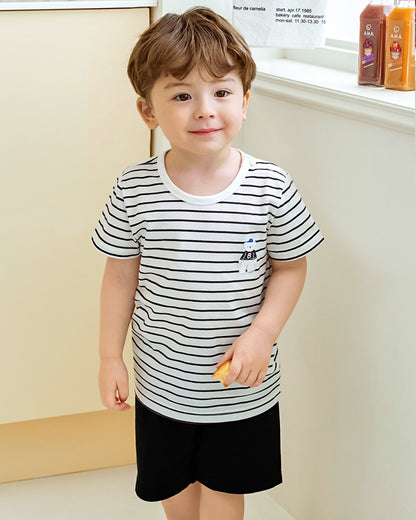 UniFriend Knee-Length Cotton Pajama Set
